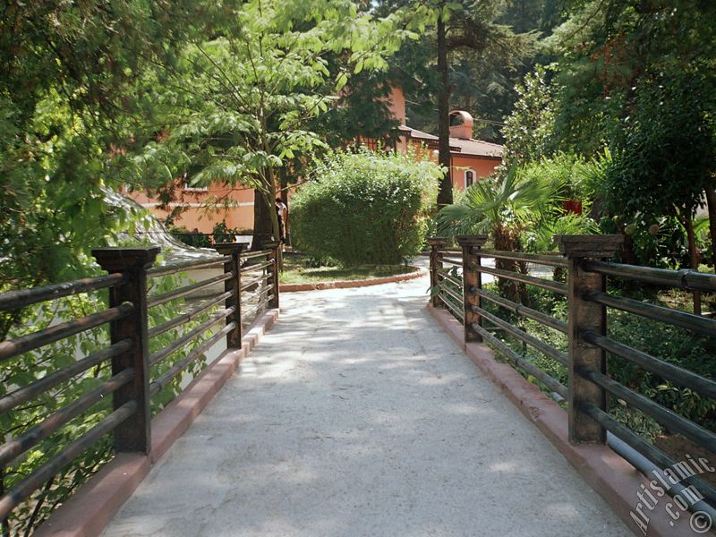 View of Termal-Gokcedere Village in Yalova city of Turkey.
