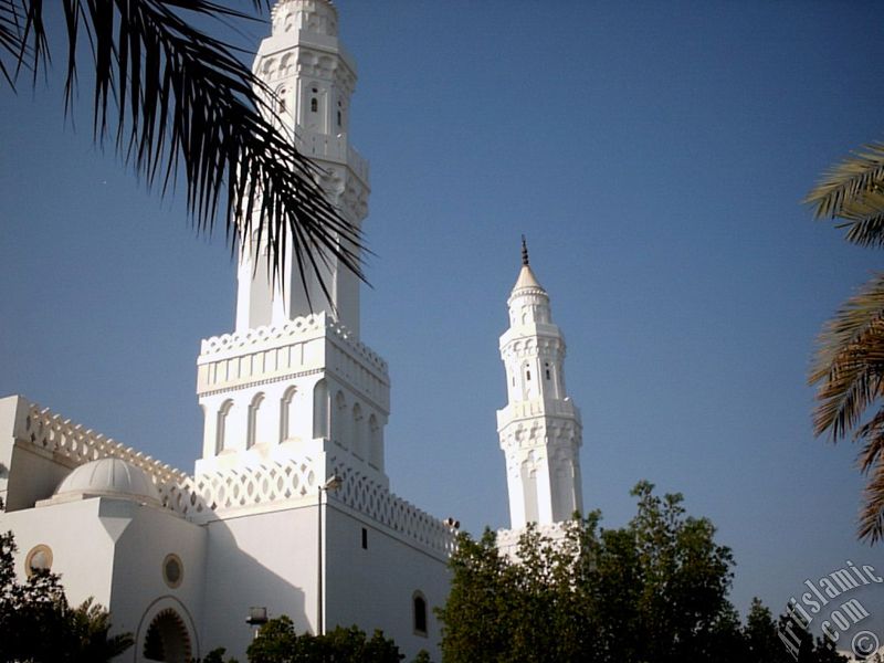 Masjed Qiblatayn (mosque with two qiblas) located in Kuba Village in Madina city of Saudi Arabia.
