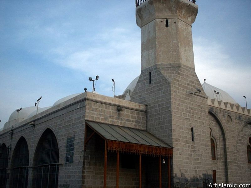 The Mosque of Gamama (cloud) made by Ottoman, nearby the Prophet Muhammad`s (saaw) Mosque in Madina city of Saudi Arabia.
