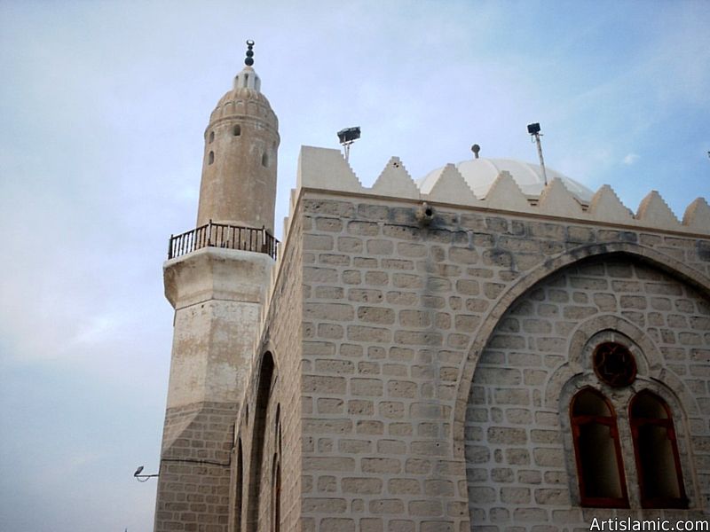 The Mosque of Gamama (cloud) made by Ottoman, nearby the Prophet Muhammad`s (saaw) Mosque in Madina city of Saudi Arabia.
