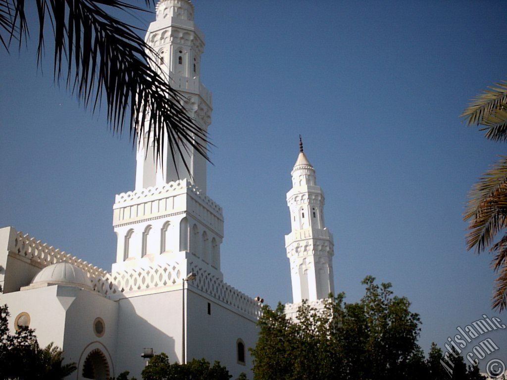 Masjed Qiblatayn (mosque with two qiblas) located in Kuba Village in Madina city of Saudi Arabia.
