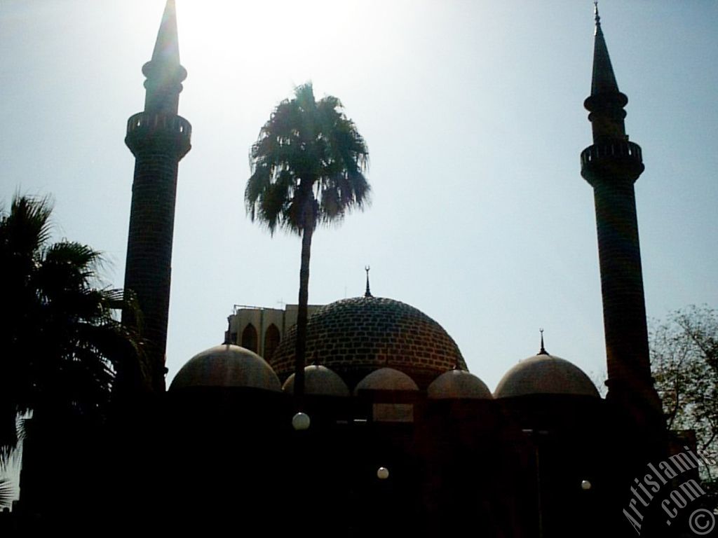 The historical Hamidiye Mosque made by Ottoman in Madina city of Saudi Arabia.
